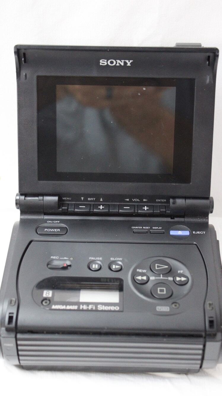 Sony GV-S50 Video Walkman Video8 Hi8 8mm Recorder Monitor AC-V25 Parts Repair